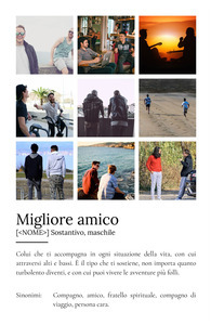 Crea ora il poster "Miglior Amico" personalizzato con foto e testo!