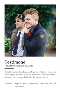 Crea il tuo poster definizione "Testimone" personalizzato con foto e testo