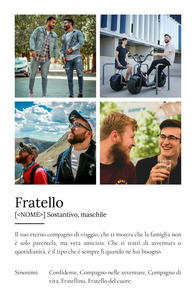 Crea il tuo poster "Fratello" personalizzato: foto e testi unici per un regalo speciale