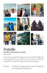 Crea il tuo poster "Fratello" personalizzato: foto e testi unici per un regalo speciale