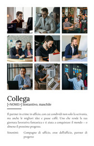 Regala un Poster 'Collega' personalizzato: Crea il tuo con foto e definizione!