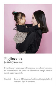 Crea un Poster Dedicato per il Tuo Patenkind con Definizioni Personalizzate