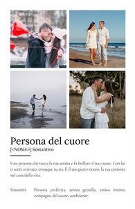 Crea il tuo Poster "Herzensmensch" personalizzato e unico