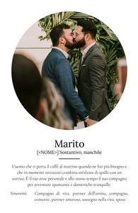 Poster Personalizzato 'Marito': Crea il tuo Regalo Unico con Foto e Definizioni
