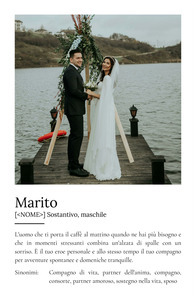 Poster Personalizzato 'Marito': Crea il tuo Regalo Unico con Foto e Definizioni