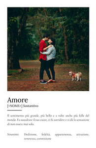Crea il tuo Poster 'Amore': Definizione e foto personalizzati
