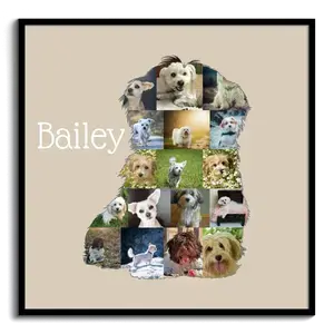 Collage Havanese Personalizzata per Amanti dei Cani - Crea e Ricorda