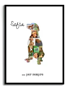 Crea la tua Collage Vizsla: Personalizza Foto & Testo!