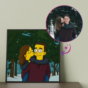 Selfie in Comic umwandeln: carica il tuo selfie, scegli Anime/Sticker/Pixar, scarica