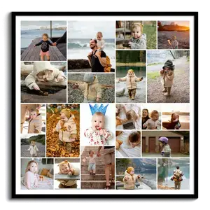 Crea il tuo Poster Fotocollage Famiglia: Ricordi Preziosi