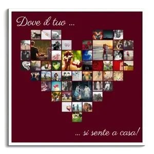 Crea il tuo cuore di foto personalizzato per catturare momenti speciali