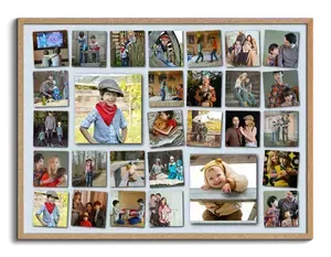 Crea la tua Collage Fotografica Giocosa Personalizzata in Stile Raster