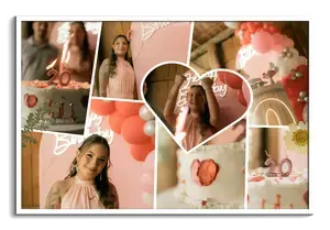 Crea il tuo collage scrapbook pulito con foto dei momenti più belli