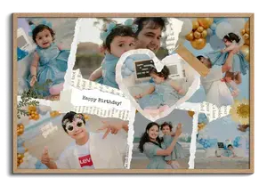 Crea collage scrapbook con foto dei tuoi momenti più belli