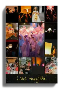 Collage foto lanterne di San Martino – crea ora con testi personalizzati a tema autunno