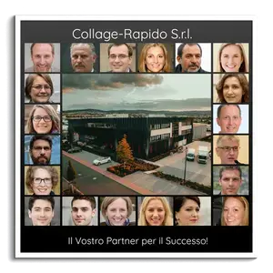 Collage Aziendale in Acrilico: Mostra il tuo Team e il Suo Successo!