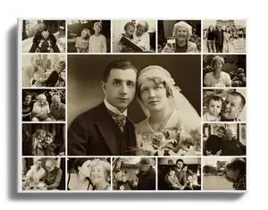 Collage Funeraria Personalizzata: Crea Un Ricordo Unico
