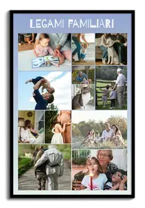 Crea la tua Collage Famiglia con “Legami di famiglia” Personalizzabile!