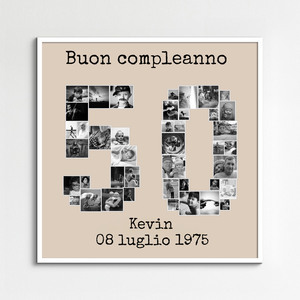 Crea la tua collage numero personalizzata per occasioni speciali! Crea la tua collage numero personalizzata per occasioni speciali!