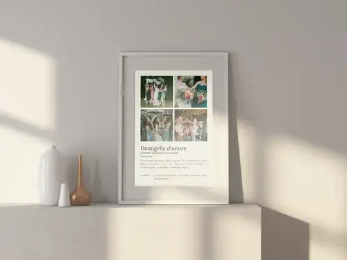 Poster Definizione Personalizzabile: Damigella d'Onore