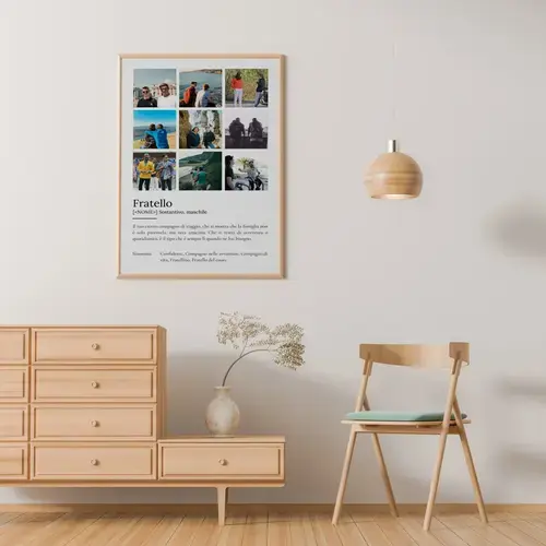 Poster definizione personalizzato 'Fratello'