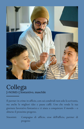 Regala un Poster 'Collega' personalizzato: Crea il tuo con foto e definizione!