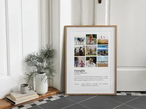 Poster Definizione Famiglia Personalizzato