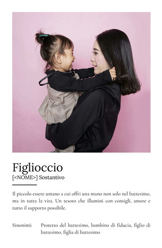 Crea un Poster Dedicato per il Tuo Patenkind con Definizioni Personalizzate