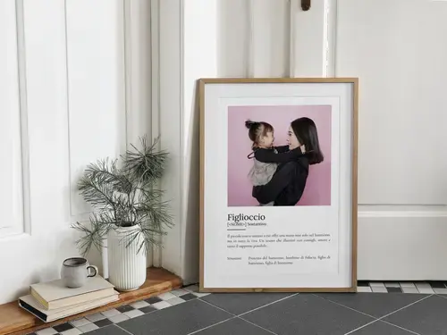 Poster di definizione "Patenkind" personalizzabile