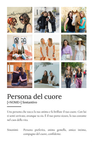 Crea il tuo Poster "Herzensmensch" personalizzato e unico