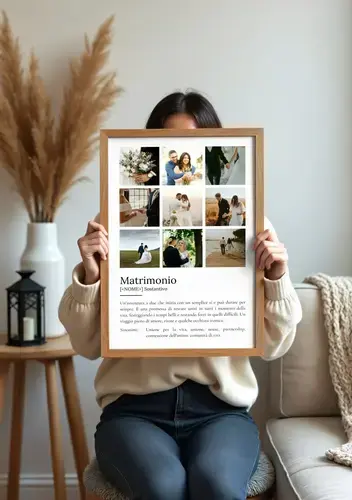 Poster Definitivo 'Ehe' Stile Duden Personalizzato