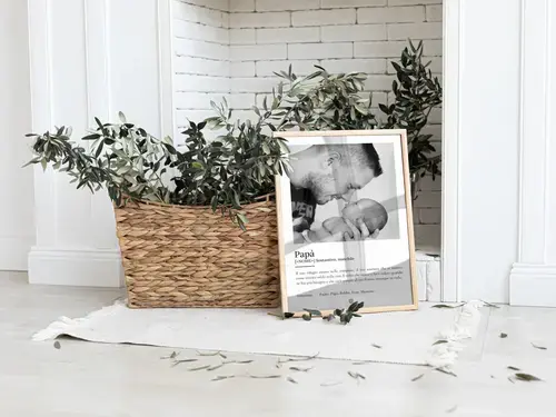 Poster Definizione "Papà" Personalizzato