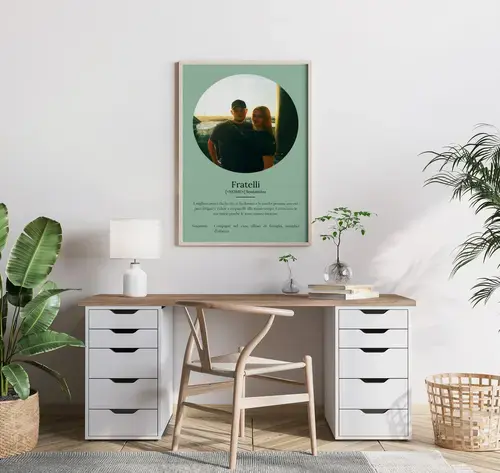 Poster Definizione 'Fratelli' Personalizzato