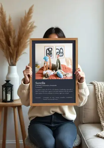 Poster definizione 'Sorella' personalizzabile