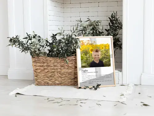 Poster Definizione Personalizzato 'Figlio'