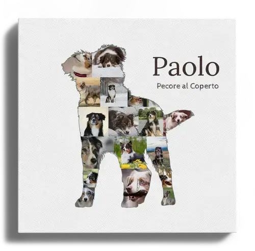 Crea la tua Collage di Foto per Australian Shepherd con Testo Personale