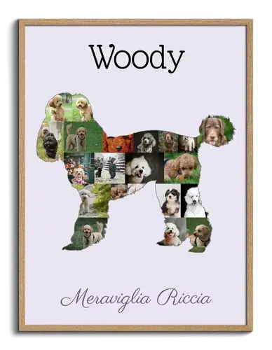 Crea la tua Collage di Pudel Personalizzata - Ricordi in Ogni Scatto