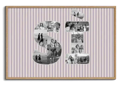 Collage fotografica SÌ fidanzamento