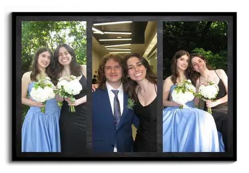 Collage foto per maturità e festa di diploma