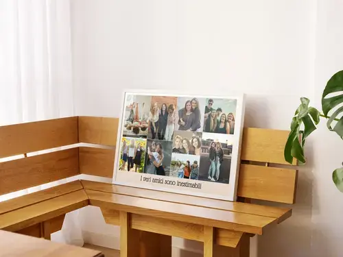 Collage Fotografica - Amicizia Inestimabile