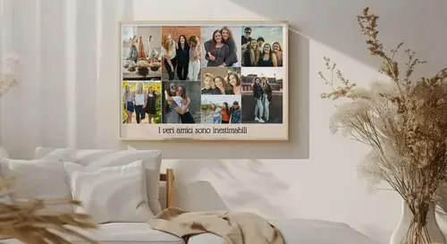 Collage Fotografica - Amicizia Inestimabile
