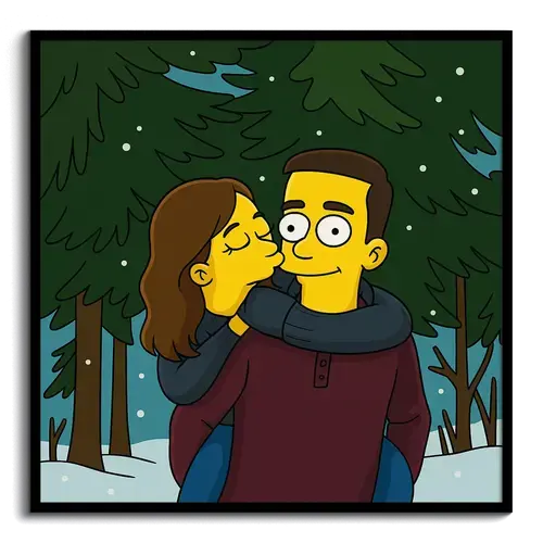 Selfie in comic/fumetto con IA: anime, sticker