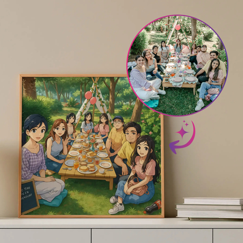 Conversione foto in stile anime con IA