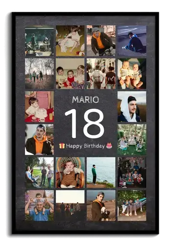 Collage foto numero 18 – 18° compleanno