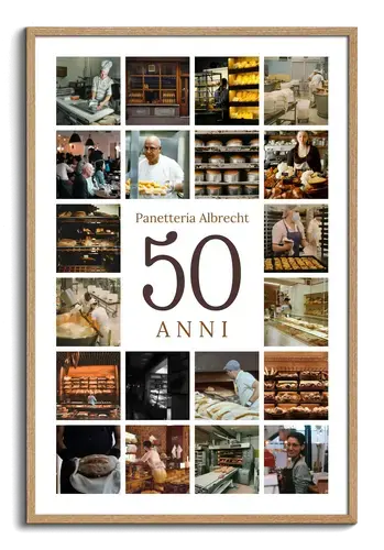 Collage numero per 50° anniversario aziendale
