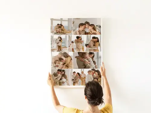 Collage Familiare Personalizzata - Momenti Speciali