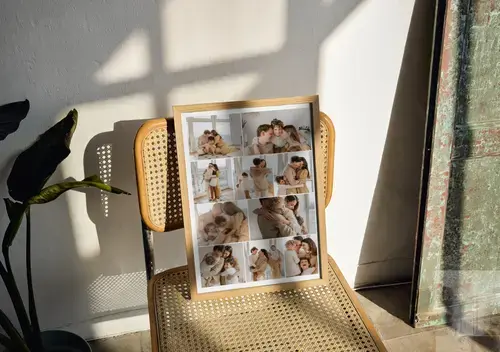 Collage Familiare Personalizzata - Momenti Speciali