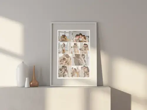 Collage Familiare Personalizzata - Momenti Speciali
