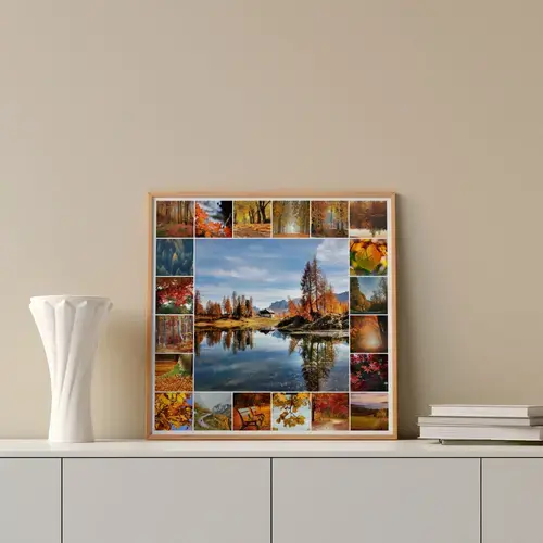 Collage di Stagioni: Natura e Paesaggi