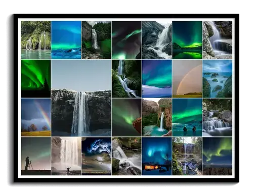 Collage Premium: Fenomeni Naturali Straordinari